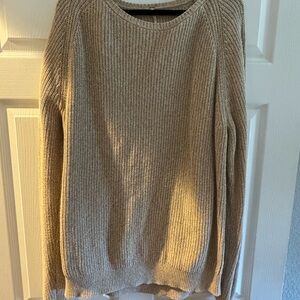 Free People Cozy and Tan sweater